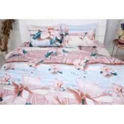 Постельное белье MirSon Сатин 22-1284 Spring flowering Евро Фото 1