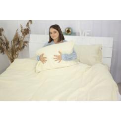Постельное белье MirSon Сатин Premium 0001 Moko White 2х160х220 Фото 2