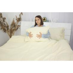 Постельное белье MirSon Сатин Premium 0001 Moko White 2х160х220 Фото 3