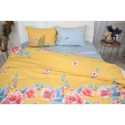 Постельное белье MirSon Сатин Premium 22-1267 Tropics 160х220х2 Фото 1