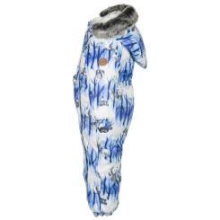 Комбинезон детский Huppa REGGIE 1 36020130 синій з принтом 62 Фото 2