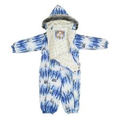 Комбинезон детский Huppa REGGIE 1 36020130 синій з принтом 62 Фото 3