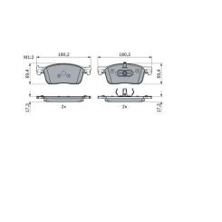 Тормозные колодки Bosch 0 986 424 436 Фото 5