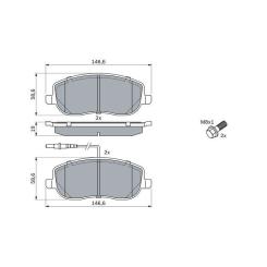 Тормозные колодки Bosch 0 986 424 789 Фото 6