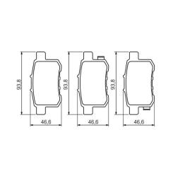 Тормозные колодки Bosch 0 986 494 338 Фото 4