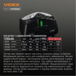 Фонарь Videx VLF-H055D 500Lm 5000K Фото 11