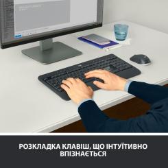 Комплект Logitech MK540 Advanced Wireless UA Black Фото 1