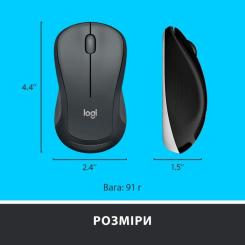 Комплект Logitech MK540 Advanced Wireless UA Black Фото 8