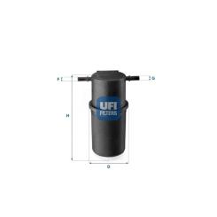 Фильтр топливный UFI 24.144.00 Фото