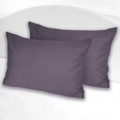 Наволочка Ярослав Сатин серо-голубая 02 70х70 Фото