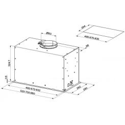 Вытяжка кухонная Faber INKA LUX EVO BK MATT A52 Фото 2