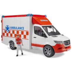Спецтехника Bruder МВ Sprinter Скорая помощь 1:16 Фото 1