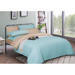 Пододеяльник MirSon Satin Stripe 30-0013 + 30-0004 Rovena 200х220 см Фото