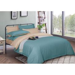 Пододеяльник MirSon Satin Stripe 30-0015 + 30-0004 Gavenia 200х220 см Фото