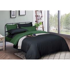 Пододеяльник MirSon Satin Stripe 30-0021 + 30-0017 Serikan 200х220 см Фото