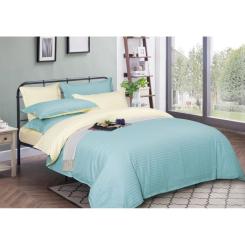 Пододеяльник MirSon Satin Stripe 30-0013 + 30-0002 Sensuous 220х240 см Фото