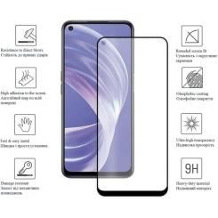 Стекло защитное Drobak OPPO A76 (Black) Фото 1