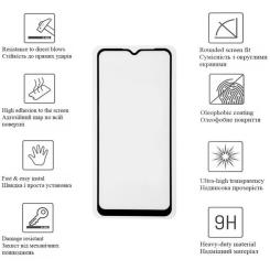 Стекло защитное Drobak Poco M5 (Black) Фото 1