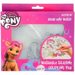 Подкладка настольная Kite силіконова розмальовка My Little Pony, 30х40см Фото 1