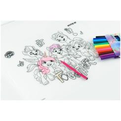 Подкладка настольная Kite силіконова розмальовка My Little Pony, 30х40см Фото 4