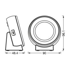 Ночник LEDVANCE NIGHTLUX CLOCK Фото 2