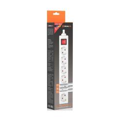 Сетевой фильтр питания REAL-EL RS-6 Protect M 1.8m, white Фото 11