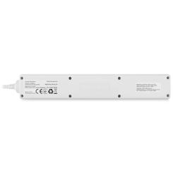 Сетевой фильтр питания REAL-EL RS-6 Protect M 1.8m, white Фото 7