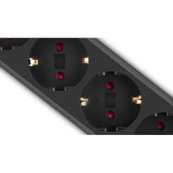 Сетевой фильтр питания REAL-EL RS-Protect M 5m, black Фото 6