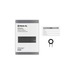 Клавиатура REAL-EL M 05 USB Grey Фото 8