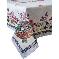 Скатерть Прованс Лавандовое поле 135х180 Фото