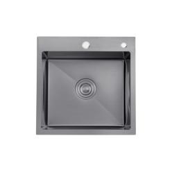 Мойка кухонная Kroner Schwarze-5050HM Фото