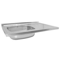 Мойка кухонная Kroner Dekor-6080L 06160 Фото 3