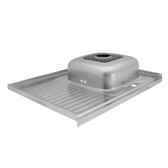 Мойка кухонная Kroner Satin-6080R 06160 Фото 4