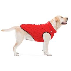 Курточка для животных Collar AiryVest UNI двостороння M 48 червоно-чорна Фото 1