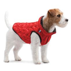 Курточка для животных Collar AiryVest UNI двостороння M 48 червоно-чорна Фото 5