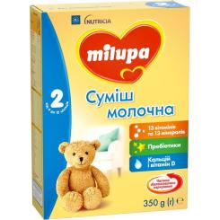 Детская смесь Milupa 2 молочна 350 гр Фото 1