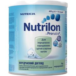 Детская смесь Nutrilon Передчасний догляд 400 г Фото 2