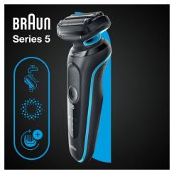 Электробритва Braun Series 5 51-M1000s BLACK / MINT Фото 3