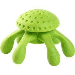 Игрушка для собак Kiwi Walker Осьминог 13 см зеленая Фото