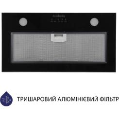 Вытяжка кухонная Minola HBI 52621 BL GLASS 700 LED Фото 1