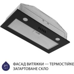 Вытяжка кухонная Minola HBI 52621 BL GLASS 700 LED Фото 3