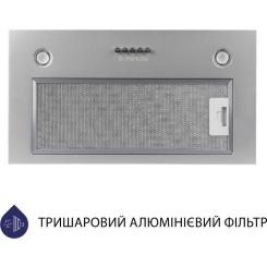 Вытяжка кухонная Minola HBI 5327 GR 800 LED Фото 1