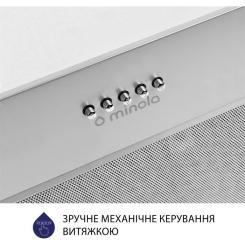 Вытяжка кухонная Minola HBI 5627 GR 1000 LED Фото 5