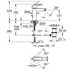 Смеситель Grohe QuickFix 23455002 Фото 3