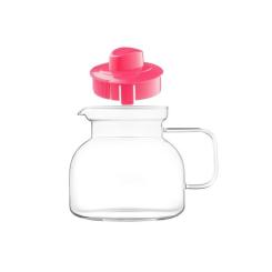 Заварник Termisil Maja Barrel Glass Handle 1500 мл Pink Фото 1