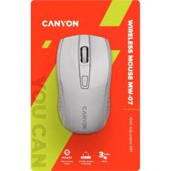 Мышка Canyon MW-7 Wireless White Фото 5