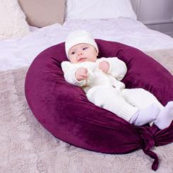 Подушка MirSon для беременных и кормления №8301 Velvet Line 28-00 Фото 9