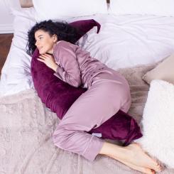 Подушка MirSon для беременных и кормления №8301 Velvet Line 28-00 Фото 4