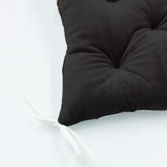 Подушка на стул MirSon 28-0007 Black Velvet 40х40 см Фото 1