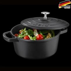 Кастрюля Kela Calido 2,5 л Black Фото 2